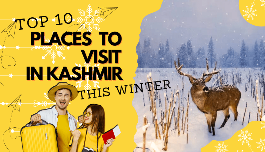 TOP 10 PLACES TO VISIT IN KASHMIR THIS WINTER
